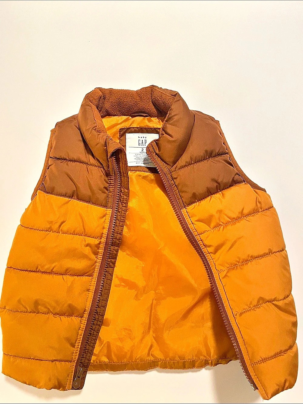 Baby Gap Colorblock Puffer Vest